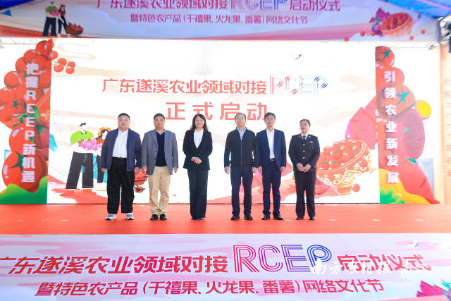 遂溪縣農業(yè)領域對接RCEP正式啟動  南方農村報 吳秒衡 拍攝