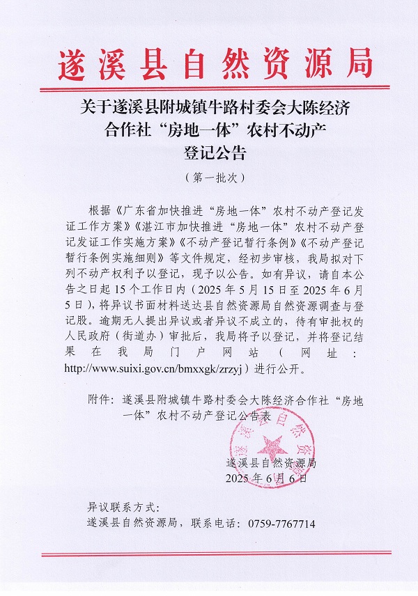附城鎮(zhèn)牛路村委會(huì)大陳經(jīng)濟(jì)合作社不動(dòng)產(chǎn)登記公告（第一批次）_頁(yè)面_1.jpg