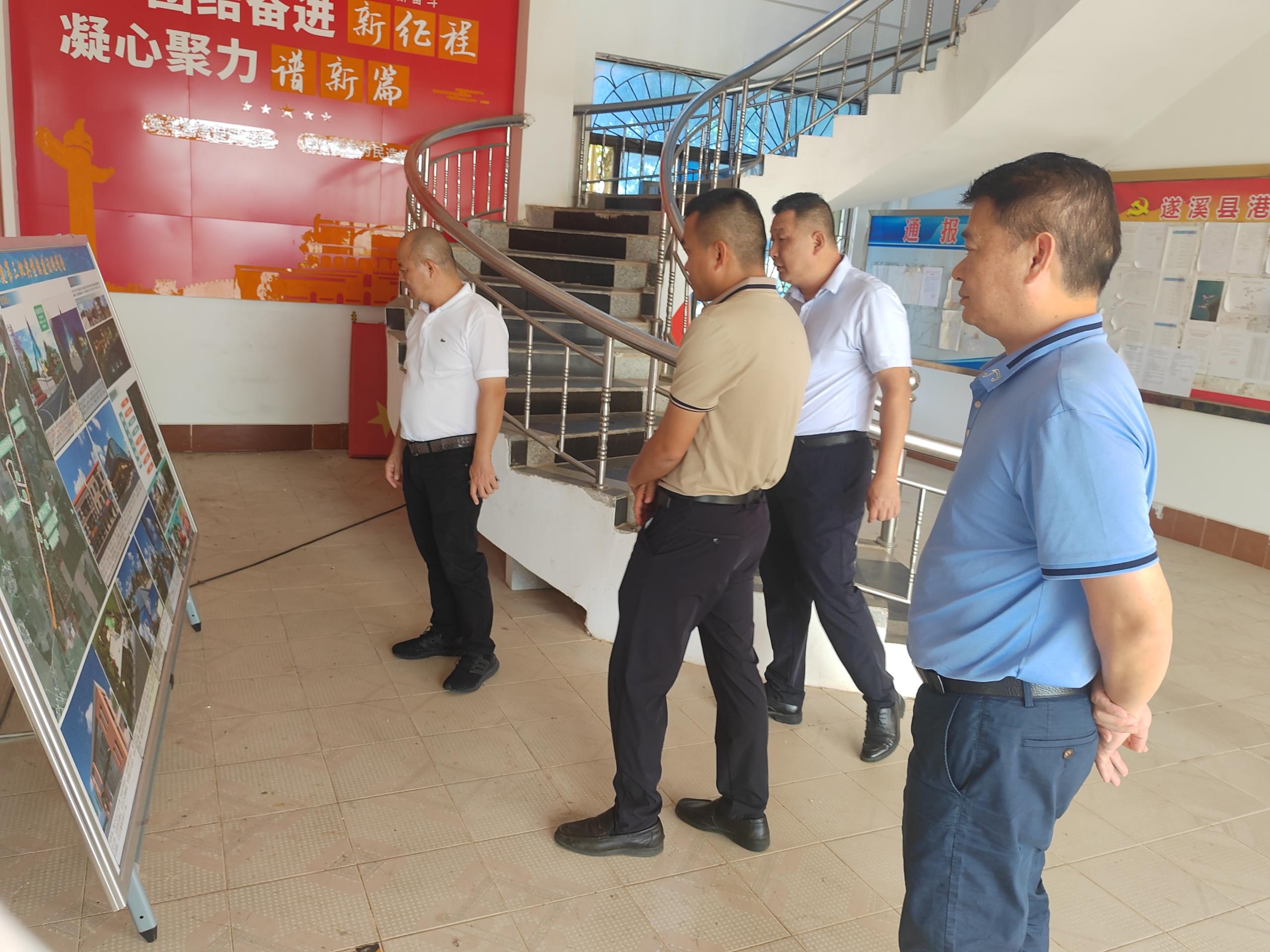 朱力到港門鎮(zhèn)調研督導典型鎮(zhèn)創(chuàng)建工作