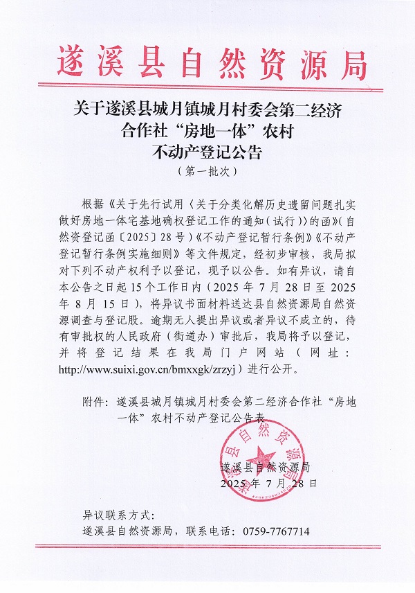 城月鎮(zhèn)城月村委會(huì)第二經(jīng)濟(jì)合作社不動(dòng)產(chǎn)登記公告（第一批次）（歷史遺留問題）_頁(yè)面_1.jpg