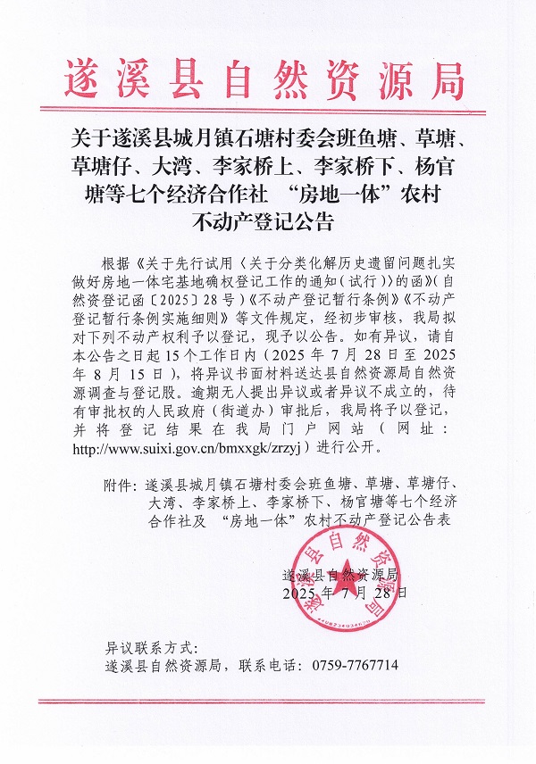 城月鎮(zhèn)石塘村委會(huì)班魚塘等七個(gè)經(jīng)濟(jì)合作社不動(dòng)產(chǎn)登記公告（第一批次）（歷史遺留問(wèn)題）_頁(yè)面_1.jpg
