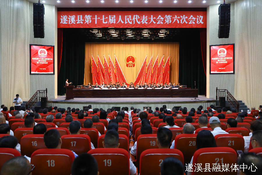 遂溪縣第十七屆人民代表大會第六次會議勝利召開 張洋當選遂溪縣人民政府縣長